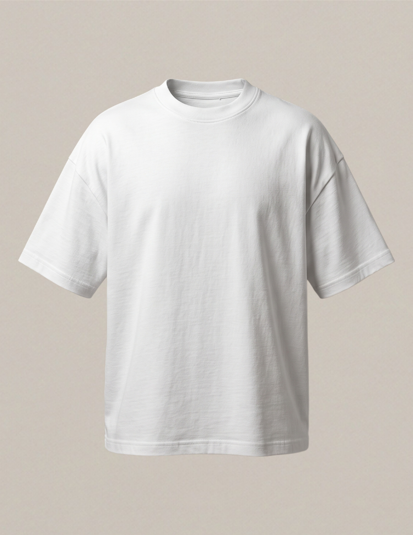 Kişiye Özel Oversize Tişört — Kendin Tasarla
