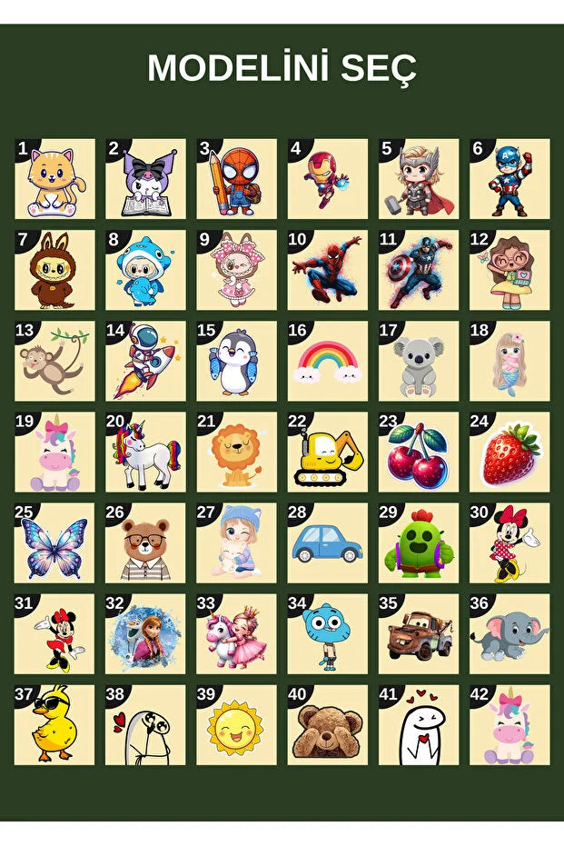 Kişiye Özel Ütüyle Yapışan Okul ve Kreş Kıyafet Etiketi - 100 Adet