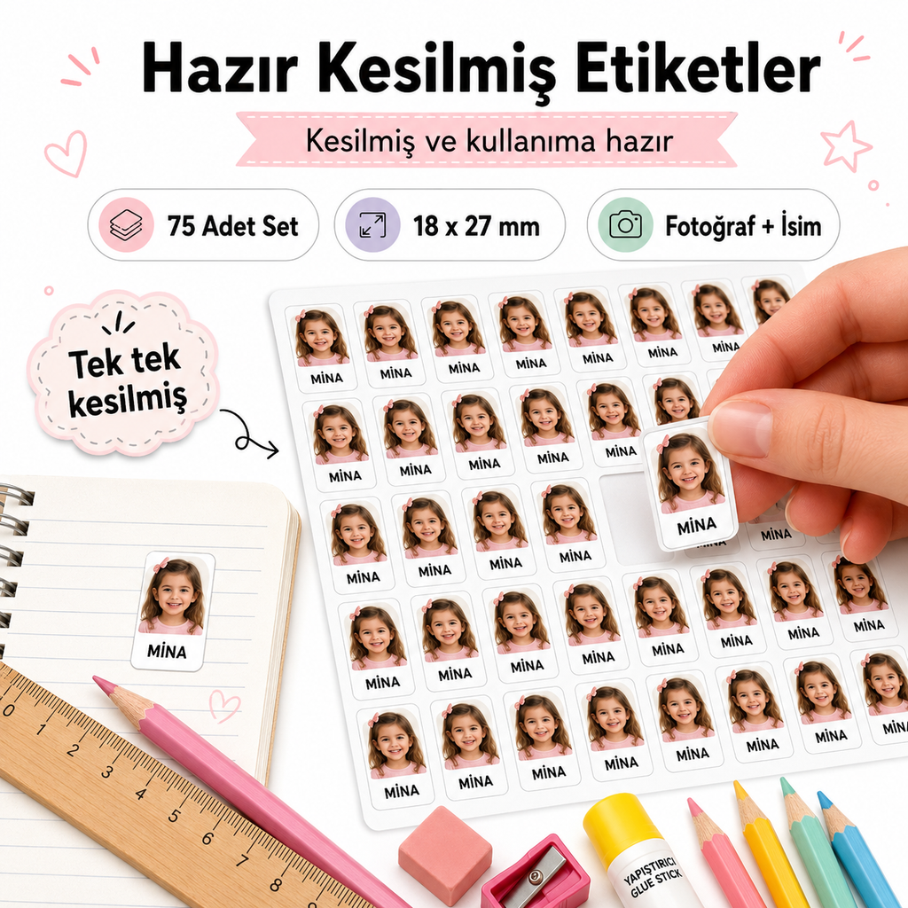 Fotoğraflı İsim Etiketi