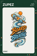 ZPZ667 – Board And Breathe Ütüyle Uygulanabilir Transfer Baskı ana ürün görseli
