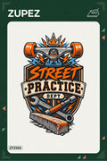 ZPZ668 – Street Practice Dept Ütüyle Uygulanabilir Transfer Baskı ana ürün görseli