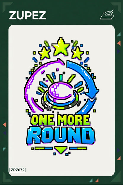 ZPZ672 – One More Round Ütüyle Uygulanabilir Transfer Baskı ana ürün görseli