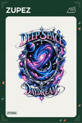 ZPZ684 – Deep Space Daydream Ütüyle Uygulanabilir Transfer Baskı ana ürün görseli