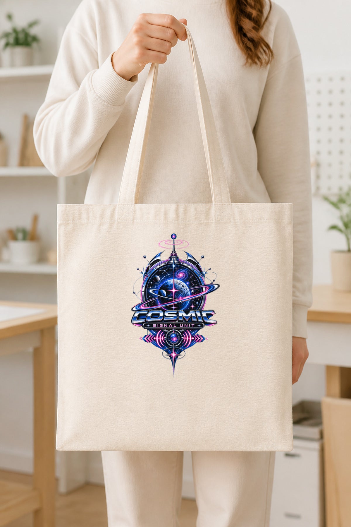 ZPZ689 transfer baskı gerçekçi kullanım mockup görseli; baskı alanı en fazla 19 × 25 cm