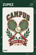 ZPZ690 – Campus Serve Club Ütüyle Uygulanabilir Transfer Baskı ana ürün görseli