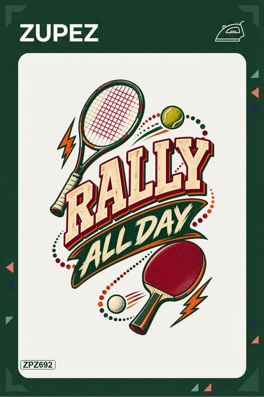ZPZ692 – Rally All Day Ütüyle Uygulanabilir Transfer Baskı ana ürün görseli