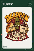 ZPZ709 – Deadpan Snack Club Ütüyle Uygulanabilir Transfer Baskı ana ürün görseli