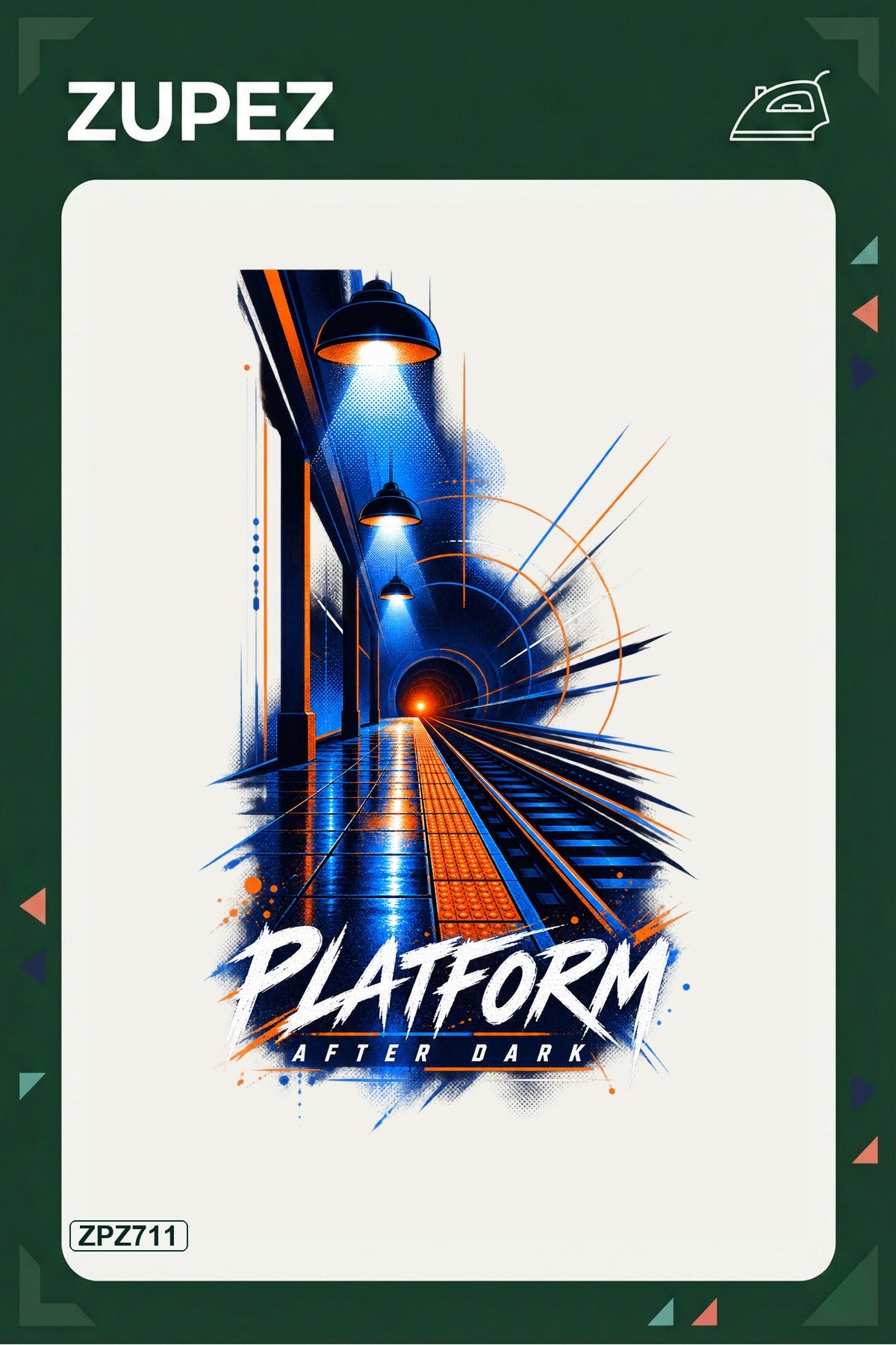 ZPZ711 – Platform After Dark Ütüyle Uygulanabilir Transfer Baskı ana ürün görseli