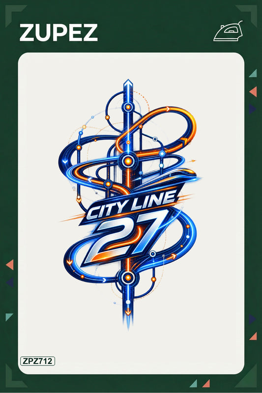 ZPZ712 – City Line 27 Ütüyle Uygulanabilir Transfer Baskı ana ürün görseli