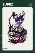 ZPZ728 – Sound Lab After Hours Ütüyle Uygulanabilir Transfer Baskı ana ürün görseli