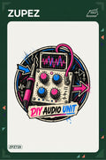 ZPZ729 – DIY Audio Unit Ütüyle Uygulanabilir Transfer Baskı ana ürün görseli