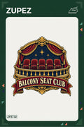 ZPZ732 – Balcony Seat Club Ütüyle Uygulanabilir Transfer Baskı ana ürün görseli