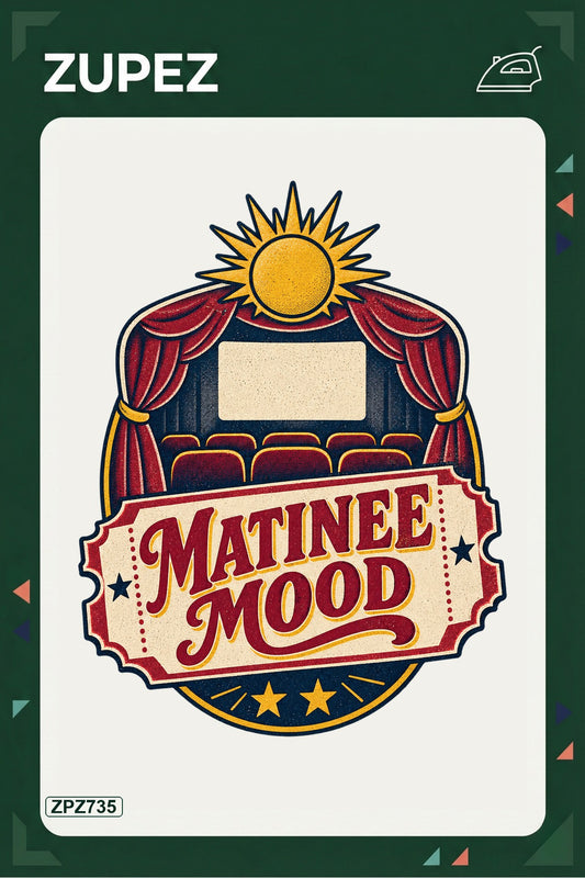 ZPZ735 – Matinee Mood Ütüyle Uygulanabilir Transfer Baskı ana ürün görseli