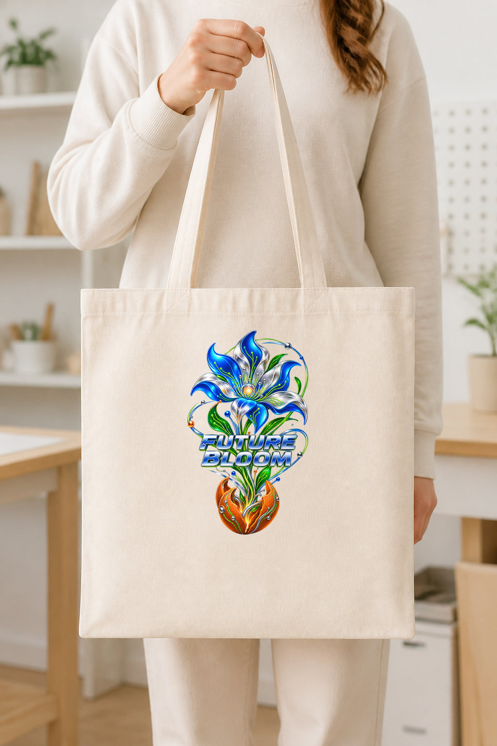 ZPZ744 transfer baskı gerçekçi kullanım mockup görseli; baskı alanı en fazla 19 × 25 cm