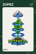 ZPZ746 – Botanical Upload Ütüyle Uygulanabilir Transfer Baskı ana ürün görseli