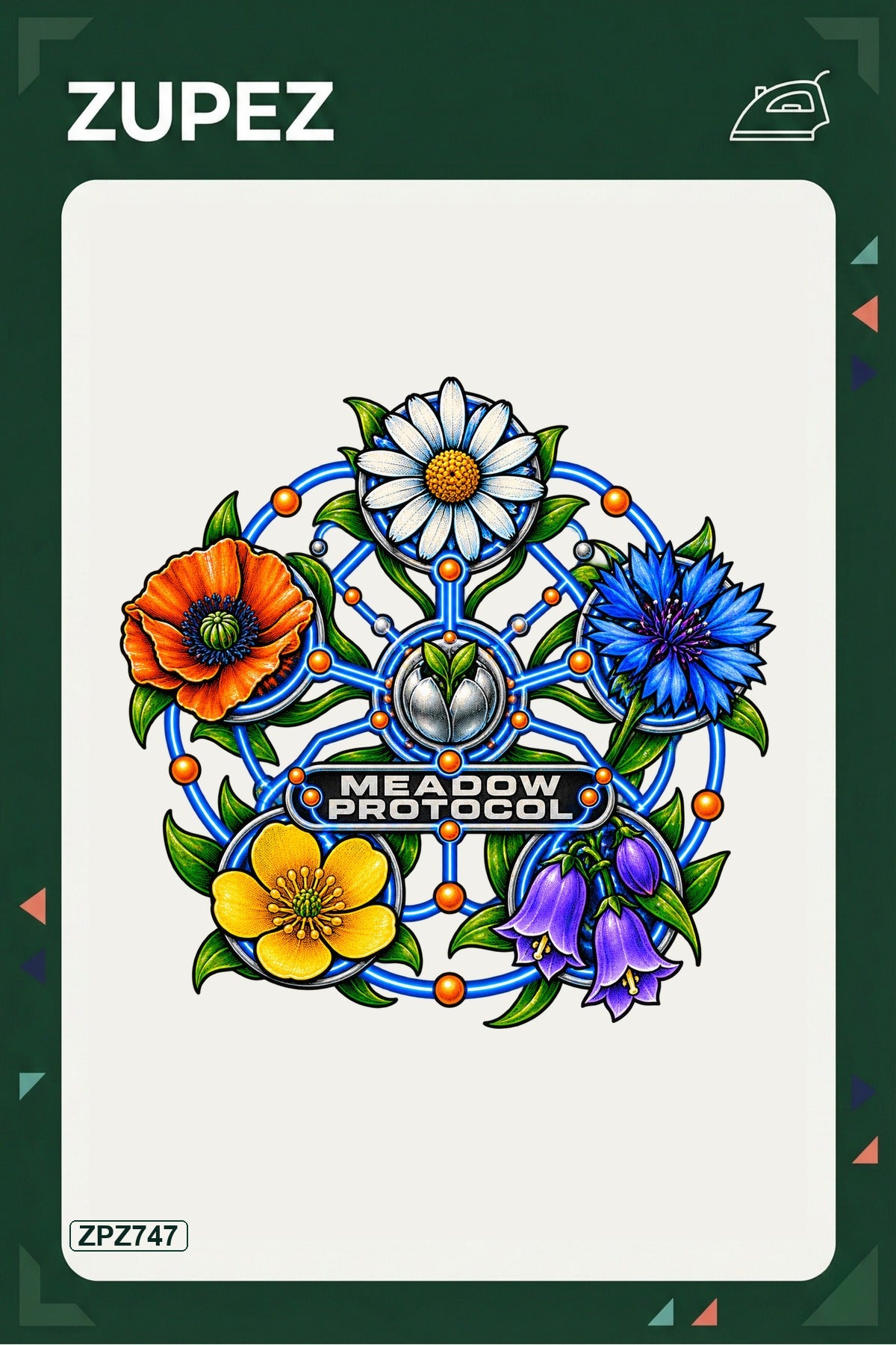 ZPZ747 – Meadow Protocol Ütüyle Uygulanabilir Transfer Baskı ana ürün görseli