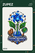 ZPZ749 – Future Botanica Lab Ütüyle Uygulanabilir Transfer Baskı ana ürün görseli