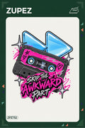 ZPZ752 – Skip The Awkward Part Ütüyle Uygulanabilir Transfer Baskı ana ürün görseli