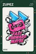 ZPZ756 – Fast Forward Maybe Ütüyle Uygulanabilir Transfer Baskı ana ürün görseli