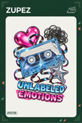 ZPZ758 – Unlabeled Emotions Ütüyle Uygulanabilir Transfer Baskı ana ürün görseli