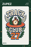 ZPZ770 – Track Club 27 Ütüyle Uygulanabilir Transfer Baskı ana ürün görseli