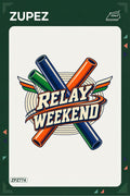 ZPZ774 – Relay Weekend Ütüyle Uygulanabilir Transfer Baskı ana ürün görseli