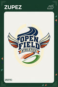 ZPZ778 – Open Field Athletics Ütüyle Uygulanabilir Transfer Baskı ana ürün görseli