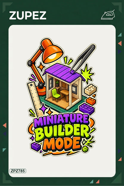 ZPZ785 – Miniature Builder Mode Ütüyle Uygulanabilir Transfer Baskı ana ürün görseli