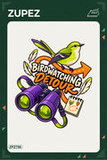 ZPZ786 – Birdwatching Detour Ütüyle Uygulanabilir Transfer Baskı ana ürün görseli