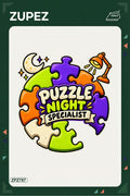 ZPZ787 – Puzzle Night Specialist Ütüyle Uygulanabilir Transfer Baskı ana ürün görseli