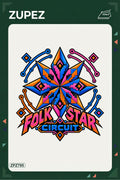 ZPZ795 – Folk Star Circuit Ütüyle Uygulanabilir Transfer Baskı ana ürün görseli