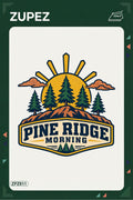 ZPZ811 – Pine Ridge Morning Ütüyle Uygulanabilir Transfer Baskı ana ürün görseli