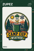 ZPZ812 – Camp Cup Weather Ütüyle Uygulanabilir Transfer Baskı ana ürün görseli