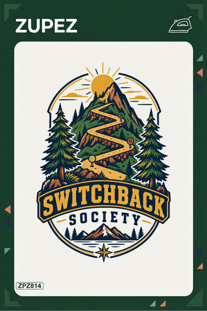 ZPZ814 – Switchback Society Ütüyle Uygulanabilir Transfer Baskı ana ürün görseli