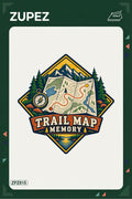ZPZ815 – Trail Map Memory Ütüyle Uygulanabilir Transfer Baskı ana ürün görseli