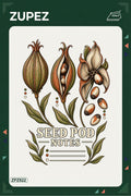 ZPZ822 – Seed Pod Notes Ütüyle Uygulanabilir Transfer Baskı ana ürün görseli