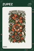 ZPZ825 – Pressed Bloom Archive Ütüyle Uygulanabilir Transfer Baskı ana ürün görseli