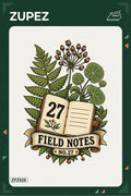 ZPZ828 – Field Notes No.27 Ütüyle Uygulanabilir Transfer Baskı ana ürün görseli