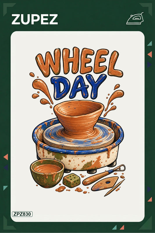 ZPZ830 – Wheel Day Ütüyle Uygulanabilir Transfer Baskı ana ürün görseli