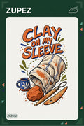 ZPZ832 – Clay On My Sleeve Ütüyle Uygulanabilir Transfer Baskı ana ürün görseli